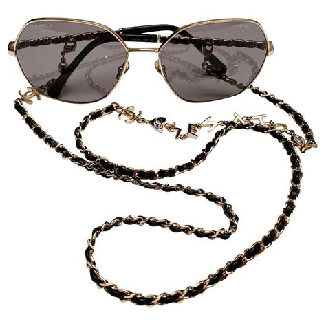 chanel sunglasses with chain 2022.